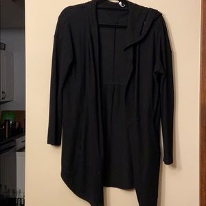 Z supply hooded cardigan